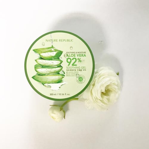 Nature Republic Aloe Vera 92% Soothing Gel 300 gram Original 100% Korea