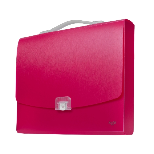 BANTEX Portable Case with Handle Folio Pink 3611 19