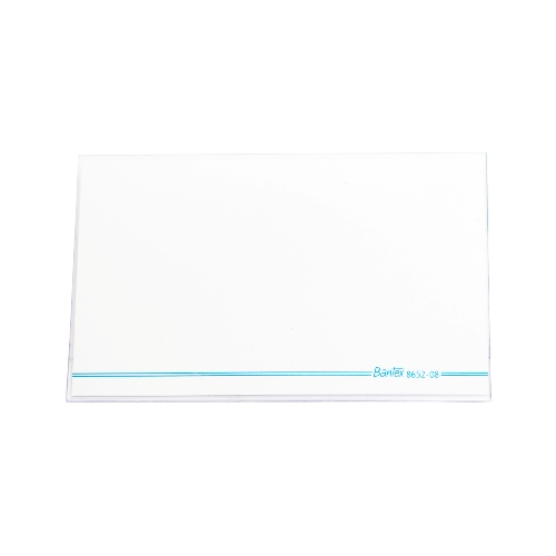 BANTEX Name Card Holder Plastic 55x90mm Transparent 8652-08