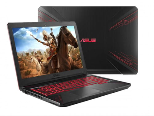 ASUS FX504GD-E4310T Gaming Notebook Red Pattern Intel Core i5-8300H, 8GB, 1TB, GTX1050 4GB, 15.6", Win10