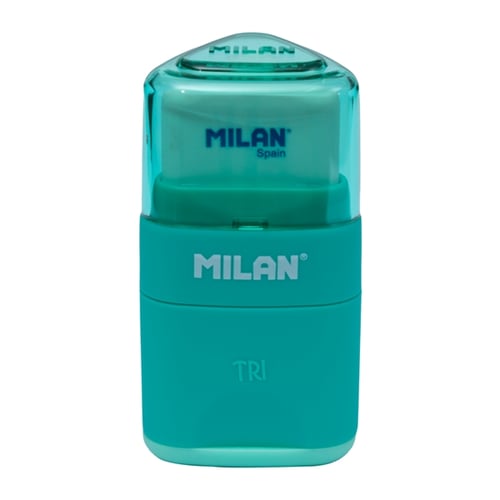MILAN Pencil Sharpener and Eraser TRI 47001 Tosca
