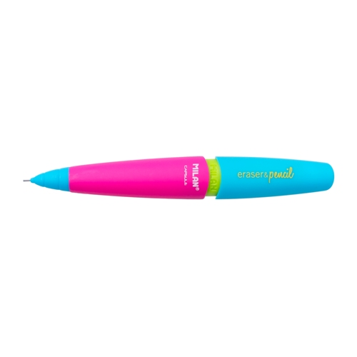 MILAN Mechanical Pencil with Eraser 1850219 Blue Pink Mix