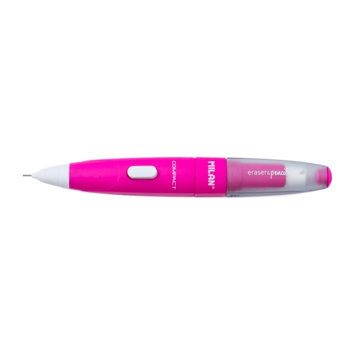 MILAN Eraser and Pencil Compact 2B 0.7mm 185029 Pink