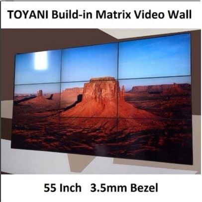 TOYANI Video Wall - 55 Inch 3.5mm Bezel