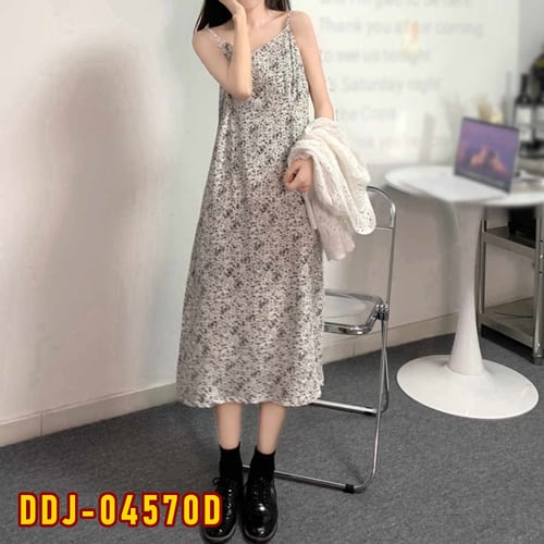 DDJ-04570D Dress Wanita / Pakaian / Terusan / Gaun Perempuan / Cewe / Cewek