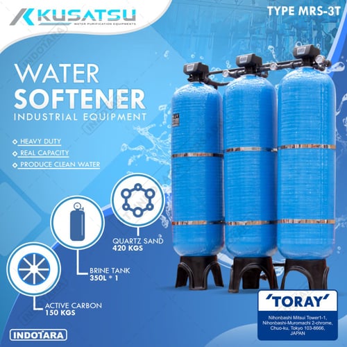Kusatsu Water Softener Industial - MRS-3-T