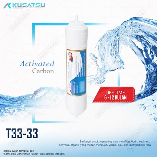 Activated Carbon ( T33-33 ) - Kusatsu - 3 per 8 inch