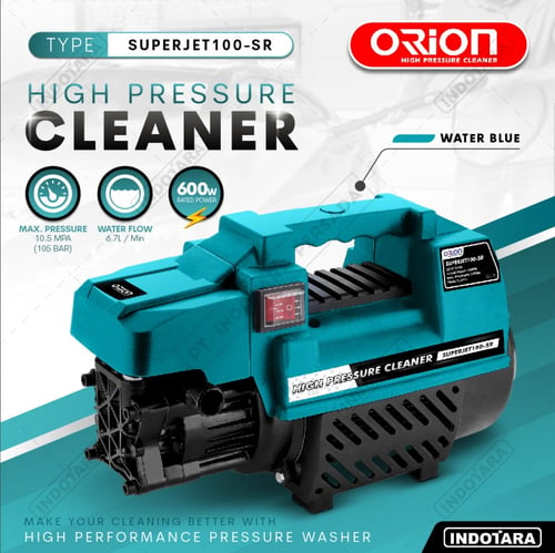 Alat steam cuci motor & mobil Jet Cleaner - Orion SUPERJET100SR Silent - Water Blue