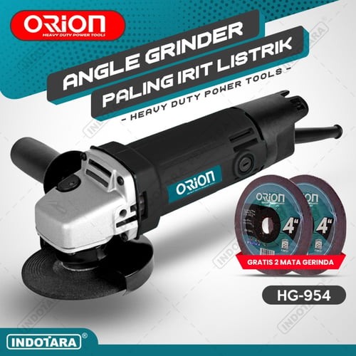 Angle Grinder / Mesin Gerinda Tangan Orion - HG-954 - Onyx Black
