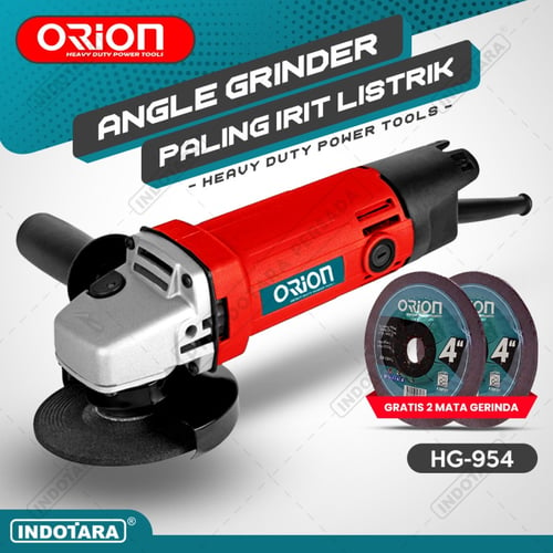Angle Grinder / Mesin Gerinda Tangan Orion - HG-954 - Corsa Red