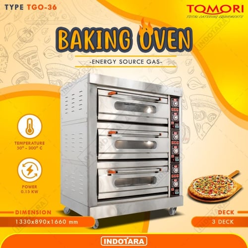 Baking Oven Gas Oven Gas Tomori TGO-36