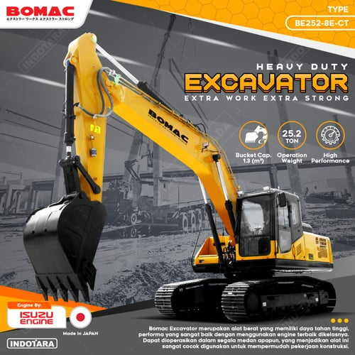 Bomac Excavator 25.2 T - BE252-8E-CT