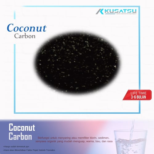 Coconut Carbon Filter Klorin Kusatsu