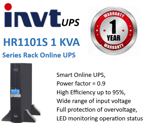 Smart Online UPS INVT 1000 VA / UPS tipe Rack 1 KVA