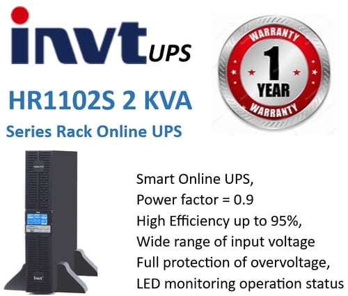 Smart Online UPS INVT 2000 VA / UPS tipe Rack 2 KVA