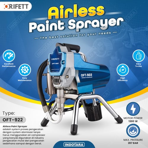 Diaphragm Airles Sprayer ORIFETT OFT-922