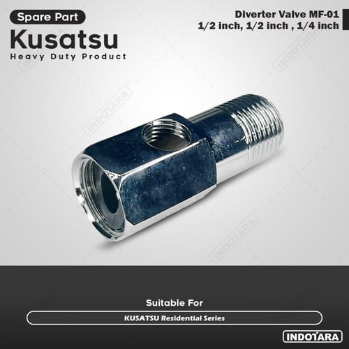 Diverter Valve MF-01 - 1/2 inch , 1/2 inch , 1/4 inch KUSATSU