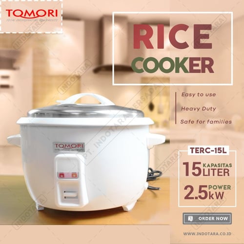 Electric Rice Cooker TERC 15L