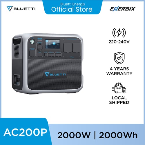 BLUETTI AC200P Portable Power Station | 2000W 2000Wh