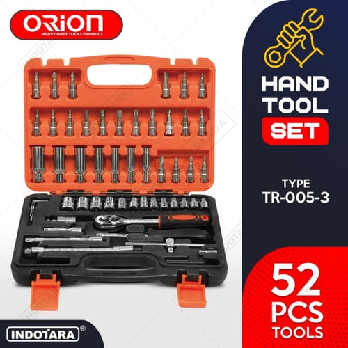 Hand Toolset / Tool Kit Set / Toolkit Toolbox Orion - TR006-7 - TR005-3