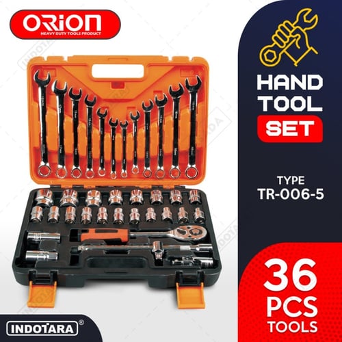 Hand Toolset / Tool Kit Set / Toolkit Toolbox Orion - TR006-7 - TR006-5