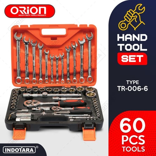 Hand Toolset / Tool Kit Set / Toolkit Toolbox Orion - TR006-7 - TR006-6
