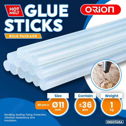 Hot Melt Glue Sticks / Isi Refill Glue Gun Orion Size 11mm 1.0Kg