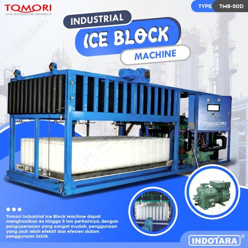 Ice Block Machined / Mesin Es Balok Industri Tomori TMB50D