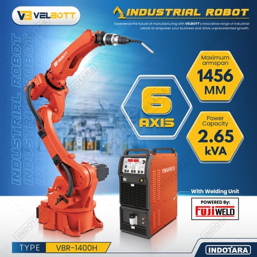 Industrial Robotic Welding/Robot Las 6-Axis VBR-1400H 350AR - Velbott