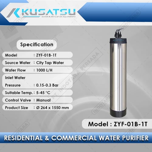 Kusatsu Manual Water Purifier ZYF-01B-1T 1000 L