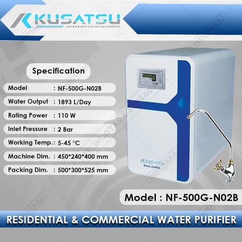 Kusatsu Nano Jumbo Nonfiltration NF-500G-N02B 1893L