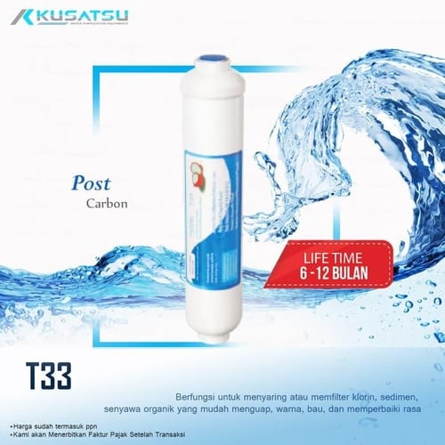 Kusatsu Post Carbon T-33 Filter Cartridge (L)