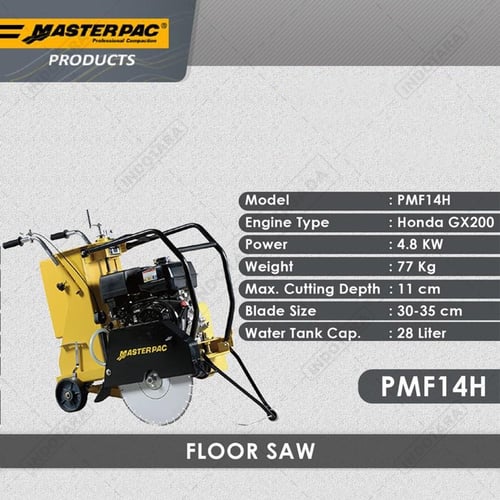 Masterpac Concrete Cutter Floor Saw PMF14H