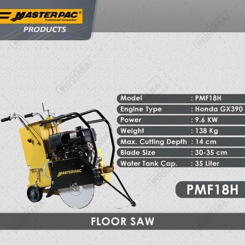 Masterpac Concrete Cutter FloorSaw PMF18H