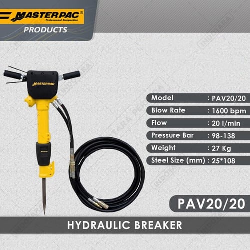 Masterpac Hydraulic Breaker PAV 20/20