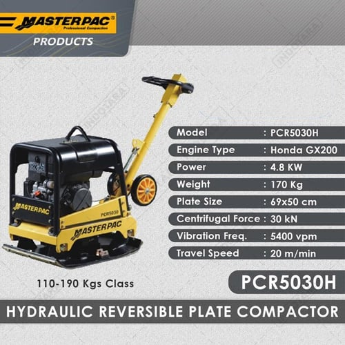 Masterpac Hydraulic Reversible Plate Compactor PCR5030 H