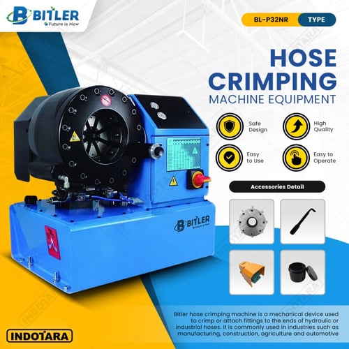 Mesin Press Selang Bitler - Bitler Hose Crimping Machine - BL-P32NR