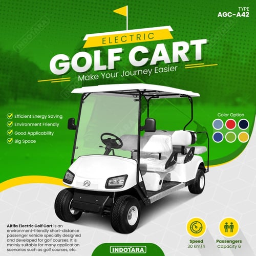 Mobil Golf Listrik / Electric Golf Cart Altifa - AGC A42