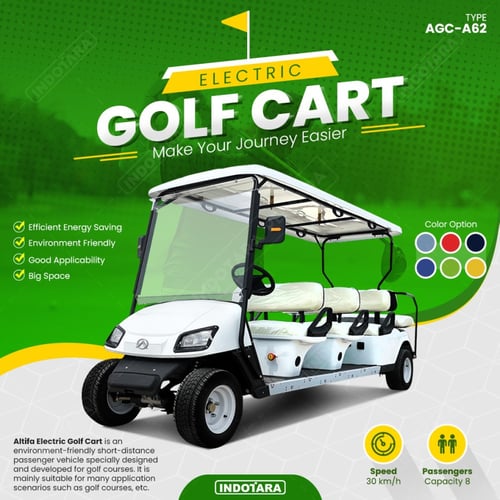 Mobil Golf Listrik / Electric Golf Cart Altifa - AGC A62