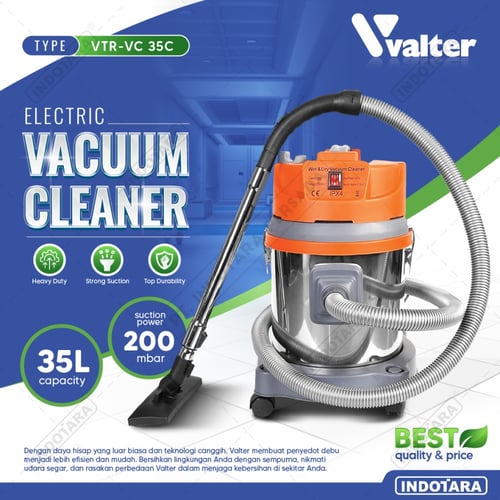 Penghisap Debu Kering Dan Basah - Valter Vacuum Cleaner - VTR-VC35C