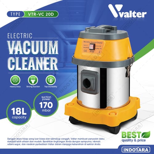 Penghisap Debu Kering Dan Basah - Valter Vacuum Cleaner - VTR-VC20D