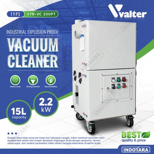 Penghisap Debu Kering Dan Basah Kebutuhan Home Industrial - Valter - VTR-VC 200PT