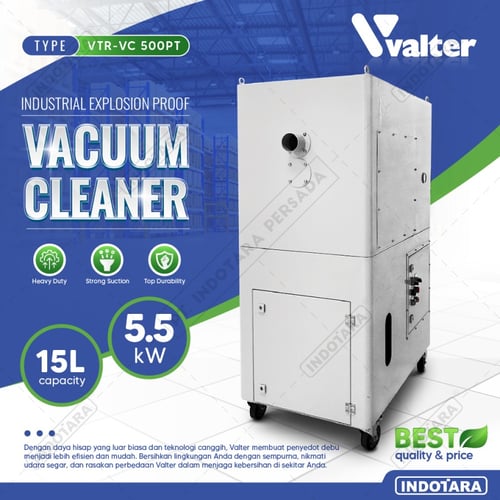 Penghisap Debu Kering Dan Basah Kebutuhan Home Industrial - Valter - VTR-VC 500PT