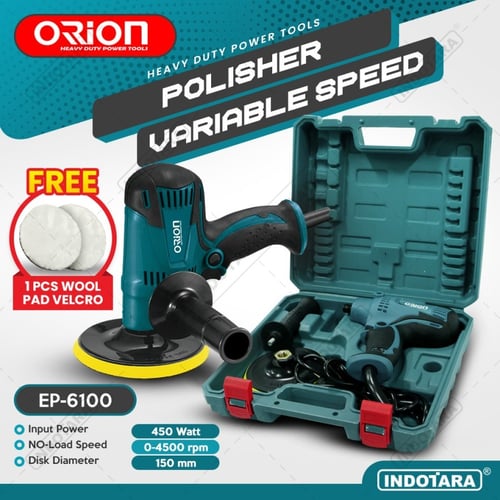 Polisher Machine / Mesin Polisher / Mesin Poles Orion EP-6100 - Water Blue