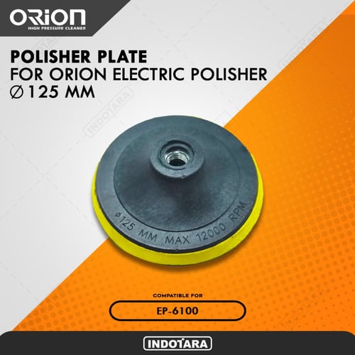 Polisher Plate for Orion Electric Polisher EP-6100 Diameter 12,5 CM