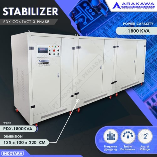 STABILIZER ARAKAWA PDX 3 PHASE PDX 1800KVA