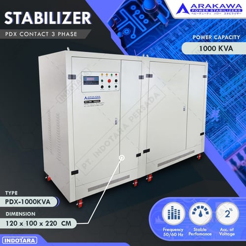 STABILIZER ARAKAWA PDX 3 PHASE PDX 1000KVA