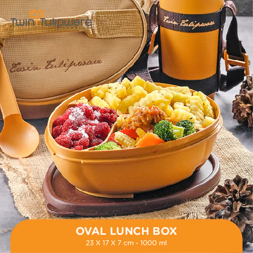 Oval Lunch Box