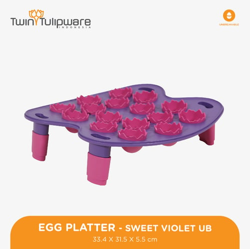 Egg Platter Sweet Violet UB