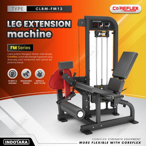 Alat Fitness Gym Coreflex Leg Extension Machine CLBM-FM13